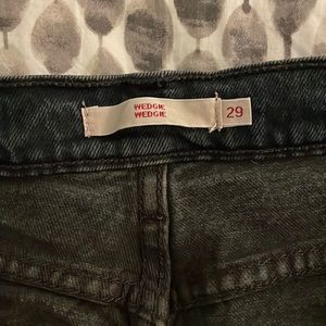Levi’s Wedgie Black jeans, size 29
